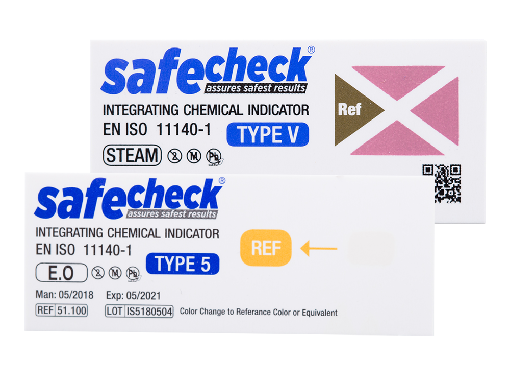 Type 5 (EO and Steam)-Integrator Chemical Indicator Strips